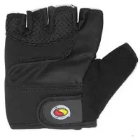 SMJ Sport Heren fitness handschoenen met halve palm (Zwart)