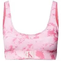 Calvin Klein Dames/Dames Tie Dye Bikini Top (Roze)