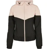 Urban Classics Dames/Dames Arrow Windjack (Lichtroze/zwart)