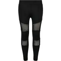 Urban Classics Technische mesh legging voor meisjes (Zwart)