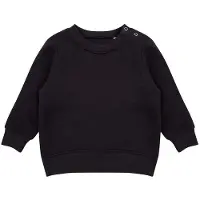 Larkwood Sweatshirt met ronde hals voor kinderen/Kinderen (Zwart)