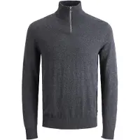 Jack & Jones Trui 'JWHEMIL' donkergrijs