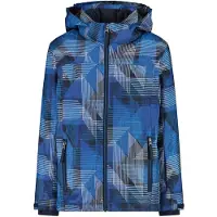 CMP - Boy's Jacket Snaps Hood Twill - Ski-jas 152, blauw