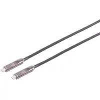 S-Impuls USB-C Hybridkabel, 3.2, 8K, 10G, 60W, PVC, 7,5m
