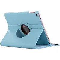 Mobigear Tablethoes geschikt voor Apple iPad Mini 5 (2019) Hoes | DuoStand Draaibare Bookcase - Blauw
