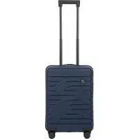 Bric's BY Ulisse 4-wielige cabinewagen 55 cm blauw