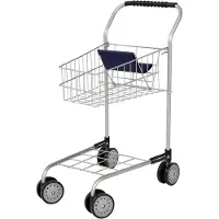Bayer - Winkelwagen voor kinderen - Zilver/Blauw