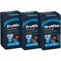 Huggies 3x Absorberende Luierbroekjes Jongens 4-7 jaar 10 stuks