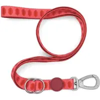Morsö - Hondenriem Verstelbaar - Gerecycled - Lipstick - Roze - 75-230X1.5 cm