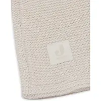 Jollein Deken Wieg 75x100 Basic Knit Oatmeal/Velvet