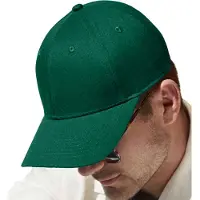Beechfield EarthAware Classic 6 Panel Organic Cotton Baseball Cap (Fles groen)