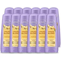 Unilever 12 x Andrélon Conditioner voor stralend blond haar - 200 ml - Voordeelverpakking - 12 stuks