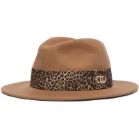 Liu Jo Dames Hoeden Feltro - Hat - Camel - Maat ONESIZE