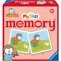 Ravensburger Mijn Eerste Memoryspel T'Choupi, Kaartspel, Geheugenspel, Vanaf 2 jaar, 10 minuten
