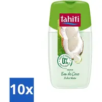 Tahiti 10 x - Douchegel - Kokos Water - 0% Kleurstof - 250 ml - Voordeelverpakking - 10 stuks
