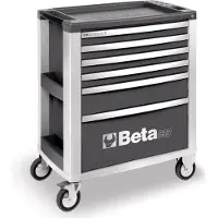 Beta C39/6 Grijs Gereedschapswagen, met zes laden - 039000032