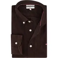 Tommy Hilfiger Corduroy Overhemd Bruin