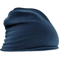 Beechfield Uniseks Jersey muts voor volwassenen (Marineblauw)