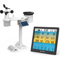 Bresser Weerstation - 4CAST PRO - WLAN - Met Vorstalarm en 7-in-1 Buitensensor