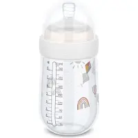 Mepal Mio babyfles 240 ml - Sunshine & Rainbow