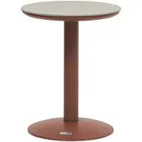 Hespéride Tuinbijzettafel van aluminium en steen SOLETIA