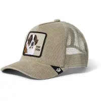GOORIN BROS. Pet 'Top Dog' cognac / kaki / zwart / wit