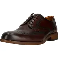 Clarks Craftremi Tip Nette veterschoenen | Maat 7.5 Heren Bruin