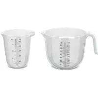 Mepal Maatbekerset 2-delig Chef It (500 ml + 1000 ml) - transparant