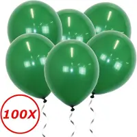 Ballon Groene Ballonnen 100St Feestversiering Verjaardag