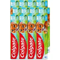 Colgate 12 x - Bubble Fruit - Kindertandpasta - Voor 2 tot 5 jaar oud - 50ml - Voordeelverpakking - 12 stuks