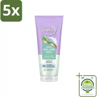 Unilever 5 x – Shampoo Scrub – Kokos Volume Boost – 200 ml - Grootverpakking - Vaatwasstrips - Haarkleur - Haartype - Haargewicht - Haartype - Haartype