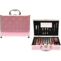 Treffina make-up koffer vlinder met 24 oogschaduw en accessoires.