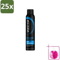 Syoss 25 x - Volume Droogshampoo - Shampoo - Voor Volumeboost - 200ml - Bulkverpakking - Volume droogshampoo - Douchemop - Fris haar