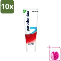 Parodontax 10 x - Tandpasta - Fluoride Vrij - 75ml - Bulkverpakking - Tandpasta fluoride vrij - Douchemop - Mondgezondheid
