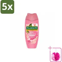 Palmolive 5 x – Douchescrub – Thermal Cherry Blossom – 250 ml - Bulkverpakking - Douchegel - Douchemop - Body scrub
