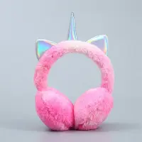 CHPN Oorwarmer - Unicorn oorwarmer - Oorwarmers - Pluche oorwarmers - Roze - Kinderoorwarmer - Kinder oorwarmers