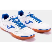 Joma Top Flex Zaalvoetbalschoenen (IN) Wit Blauw