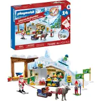 Julekalender | Christmas | Adventskalender: Op de Noordpool | 24-daagse kerstwereld met Kerstman, elfjes, rendier en postkantoor | Voor kinderen vanaf 4 jaar | 72226