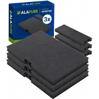 Alapure 3x Koolstoffilter voor Gaggenau 17000965 / 11018700 (2St.)