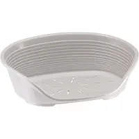Ferplast SIESTA DELUXE Basket Size 2 - 49*36*17.5 cm - Light Gray -