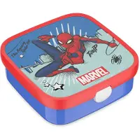 Mepal Bento lunchbox groot Campus - 1.25 l - Inclusief 2 uitneembare lekdichte bentobakjes & vorkje - Spiderman