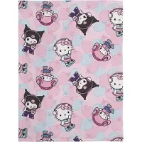 Hello Kitty Fleece deken - 110 x 150 cm - Flanel