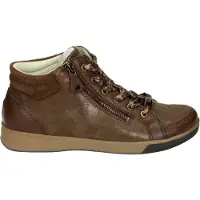 Ara - 1214499 OM-ST-HIGH-SOFT - Hoge sneakersVeterbootsDames veterschoenenDames sneakersHalf-hoge schoenen - Kleur: Bruin - Maat: 35