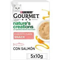Purina Gourmet Puree Salmon 55x10g Kattenvoer