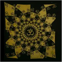 Ruben Robijn Grand Foulard - 30 - ohm - zwart/geel