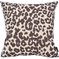 NOVÉE Sierkussen Brown Leopard | 45x45 cm | Katoen/Linnen