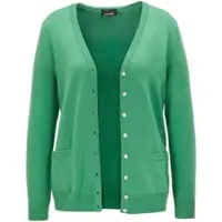 Goldner Vest Effen merino vest met lange mouwen