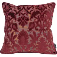 NOVÉE Heritage burgundy kussenhoes | 45x45 cm | velvet/polyester