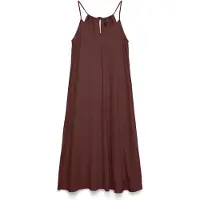 Vero Moda Zomerjurk 'VMJESMILO' roestbruin