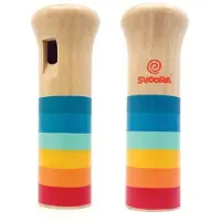 Svoora Dsp. Fluitje met uil geluid. Prisma. 3x3x8 cm. 12 stuks in display. 5+.